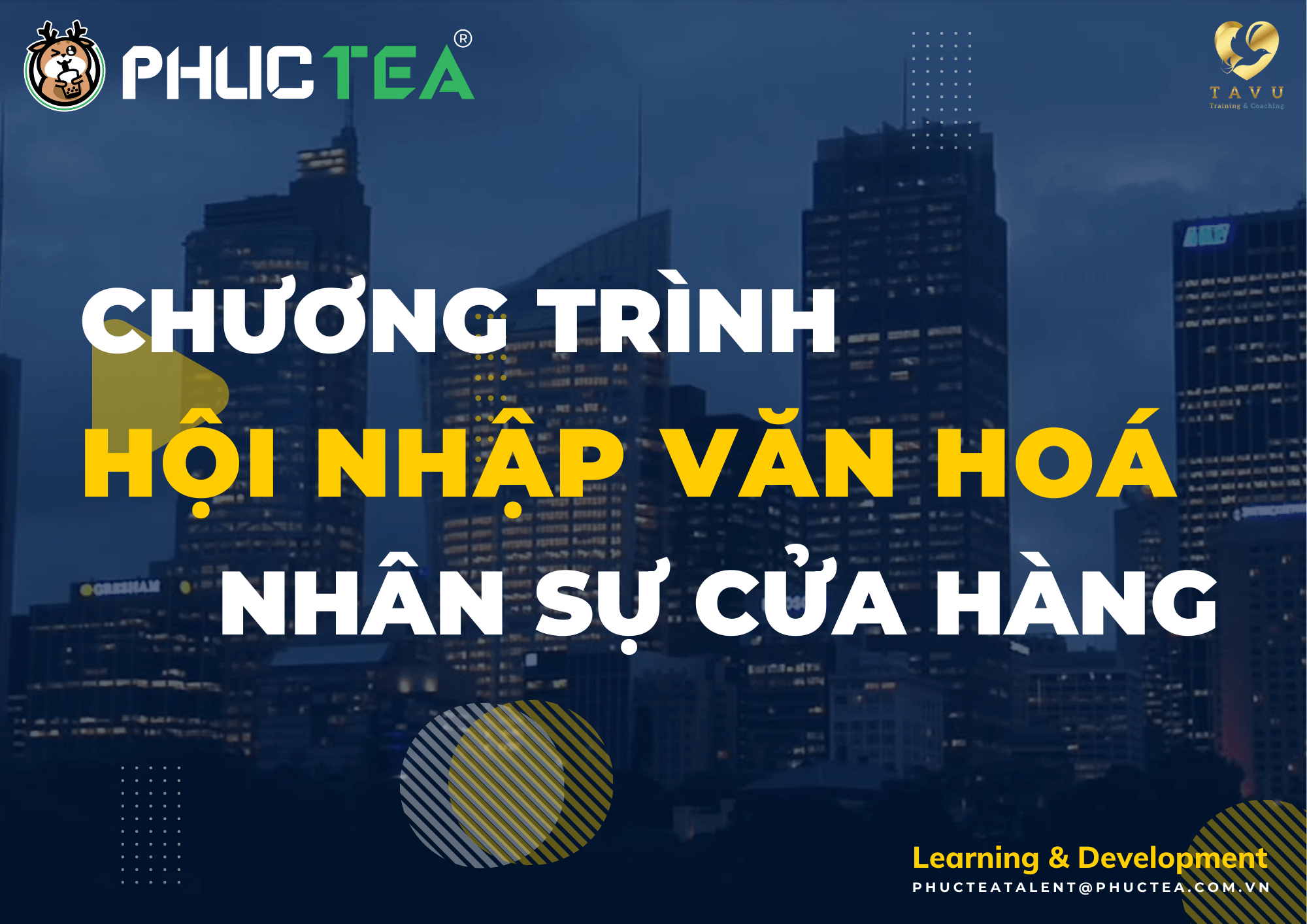 Đào tạo hội nhập dành cho nhân sự cửa hàng